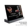 Plaque funéraire accordeon 13 Plaquedeces.fr